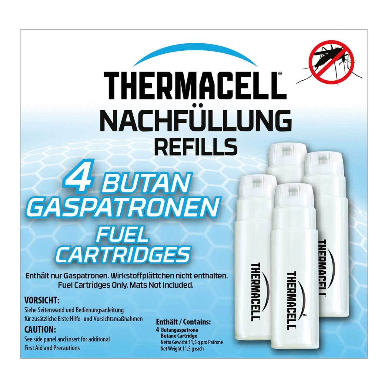 Thermacell Gaskartuschen Thermacell C-4 Butangas Set 48h